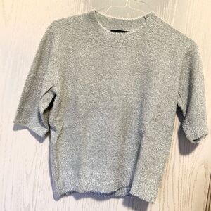 Ann Taylor Silver Tinsel Sweater - NWT